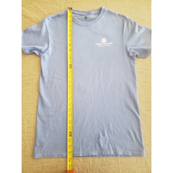 Simply Southern Mandala T-Shirt Womens Size Small Light Purple Blue 100% Cotton - Picture 10 of 11